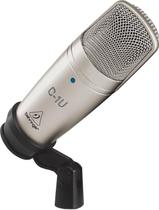 Microfone Condensador c/ Fio Estudio C-1U USB Behringer