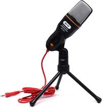 Microfone Condensador com Fio Conexão P2