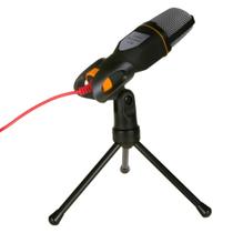 Microfone Condensador Com Fio Para Live e Karaok Microfone Condensador Com Fio Para Live e Karaok