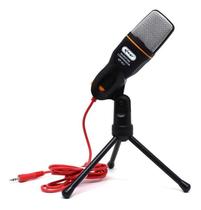 Microfone Condensador Com Tripé Cabo P2 Knup Kp-917
