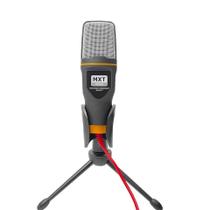 Microfone Condensador Com Tripé De Mesa Para Computador