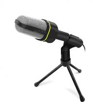 Microfone Condensador Com Tripé Xtrad Ch0805 Pc Notebook