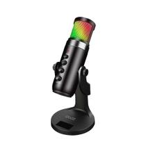 Microfone condensador dazz x pro rgb usb 2.0 preto - 62000110