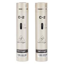 Microfone Condensador de Estúdio C-2 (Par) - Behringer Microfone Condensador de Estúdio C-2 (Par) - Behringer