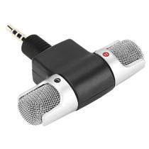 Microfone Condensador Estéreo Auxiliar 3.5mm Para Celular Notebook Câmera PC LTDS70