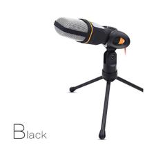 Microfone Condensador Estéreo De Mesa Sf-666-q-888 + Tripé