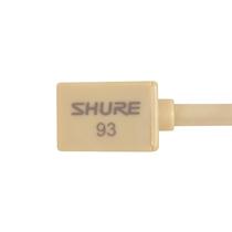 Microfone condensador Lavalier Shure WL93T para bronzeado de teatro