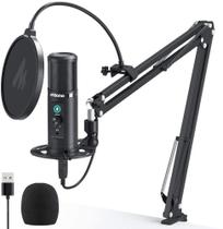 Microfone Condensador Maono P/Livestream,Home Studio,Gamer - Aj Som Acessórios Musicais