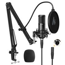 Microfone Condensador MAONO PM320S Cardioide para Estúdio - Gravação Profissional