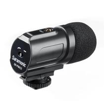 Microfone Condensador Mini Estério Para Dslr Sr-pmic2 - Saramonic com montagem antichoque integrada