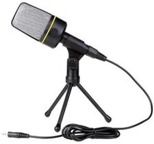 Microfone Condensador Multimídia Para Pc Gravar Video Youtuber Com Tripe QY-930 - ANDOWL
