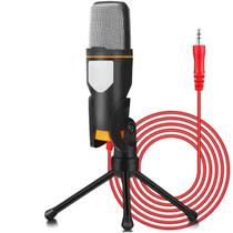 Microfone Condensador Omnidirecional Redução De Ruído Com Tripé - Tomate
