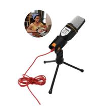 Microfone Condensador Omnidirecional Redução De Ruído Com Tripé - Tomate Microfone Condensador Omnidirecional Redução De Ruído Com Tripé - Tomate