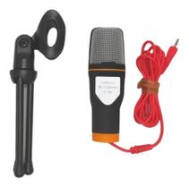 Microfone Condensador P/ Pod Cast SF666 C/ Tripé - AC0260 - Outros