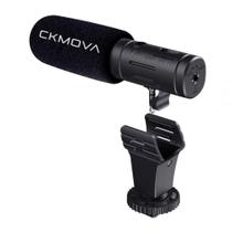 Microfone Condensador para DSLR e Smartphone CKMova VCM3