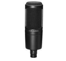 Microfone condensador para estudio AT-2020 - Audio Técnica