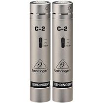 Microfone Condensador para Estúdio Behringer C-2 (par)