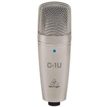 Microfone Condensador para Estúdio C-1U Behringer USB