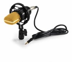 Microfone Condensador Para Podcast Live Youtube E Gamer - CAEF