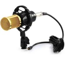 Microfone Condensador Podcast Studio Gravação Profissional - GRUPO SHOPMIX