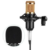 Microfone Condensador Profissional de Estúdio Podcast