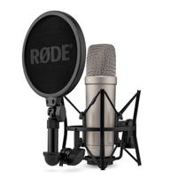 Microfone Condensador Rode NT1 5ª Geração com Shock Mount SM6 Silver