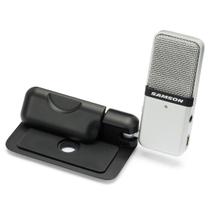 Microfone Condensador Samson Go Mic Portátil USB