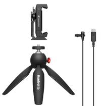 Microfone condensador Sennheiser XS Lav USB-C + Kit móvel