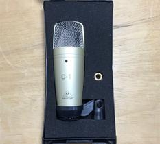 Microfone Condensador Studio Behringer C-1 profissional