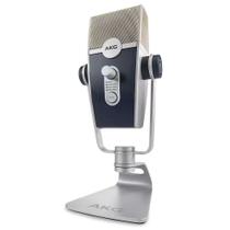 Microfone Condensador Ultra Hd Akg Lyra C44 Usb C Cinza
