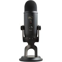 Microfone Condensador USB Blue Yeti Preto - 988-000100 - Logi tech