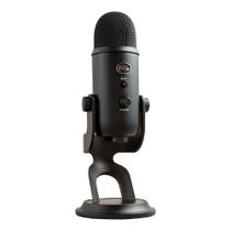 Microfone Condensador USB Blue Yeti Preto - 988-000100