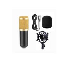 Microfone Condensador USB BM-800 com Capacitor - Ideal para Streaming