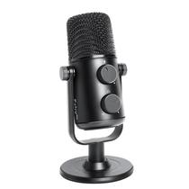 Microfone condensador,USB-C,cardioide,retorno de fone p/ smartphone,tablet