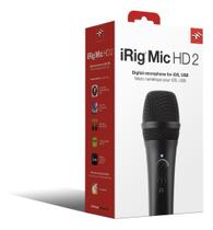Microfone Condensador USB IK Multimedia iRig Mic HD2 Cardioide