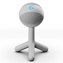 Microfone Condensador USB para Jogos Logitech G Yeti Orb - Branco