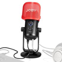 Microfone condensador USB para PC JOBY Wavo POD para podcasting