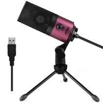 Microfone condensador USB Podcast FIFINE K669 para laptop