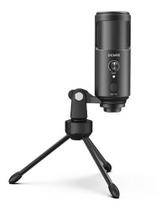 Microfone Condensador Vocalizer Pcyes Pmcv01 Com Tripé Cor Preto