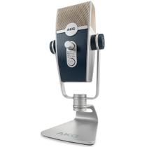 Microfone Condesador Profissional AKG Lyra - USB - Áudio Ultra-HD Multimodo - C44-USB