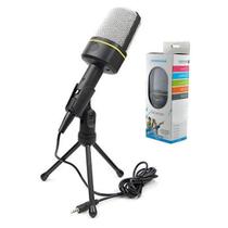 Microfone de Alta Sensibilidade PC318 com Conector P2 Preto Microfone de Alta Sensibilidade PC318 com Conector P2 Preto