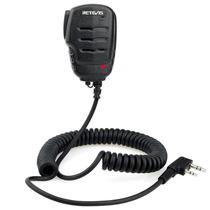 Microfone de alto-falante de ombro Walkie Talkies para Retevis RT22 RT68
