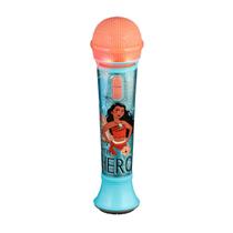 Microfone de brinquedo eKids Disney Princess Moana com música embutida