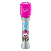 Microfone de brinquedo eKids LOL Surprise OMG Remix com música e luzes