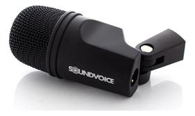Microfone de Bumbo Soundvoice MB-01 Dinâmico Unidirecional