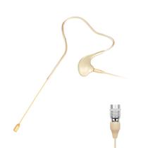 Microfone de cabeça KIMAFUN, auricular único, bege T4 Microfone de cabeça KIMAFUN, auricular único, bege T4