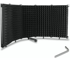 Microfone de cinco portas de plástico insonorizado