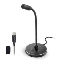 Microfone de computador USB CMTECK G009 com cancelamento de ruído Microfone de computador USB CMTECK G009 com cancelamento de ruído