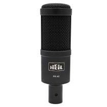 Microfone de estúdio Heil Sound PR40 dinâmico cardioide preto Microfone de estúdio Heil Sound PR40 dinâmico cardioide preto