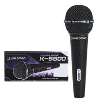 Microfone De Fio Dinâmico Profissional K-5800 Waldman Nfe